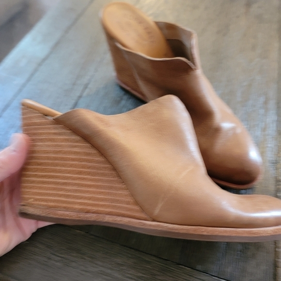 KORK-EASE Women's Challis II Leather or Suede Heeled Mule 10 - Picture 6 of 8